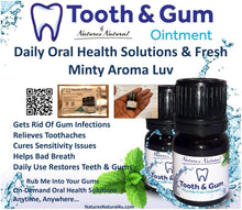 Load image into Gallery viewer, Herbal Tooth & Gum Ointment Peppermint- 2.5ml