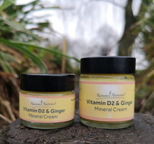 Load image into Gallery viewer, Vitamin D2 Plant based & Ginger Mineral Cream 30 ml