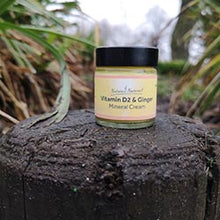 Load image into Gallery viewer, Vitamin D2 Plant based & Ginger Mineral Cream 30 ml