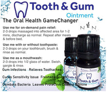 Load image into Gallery viewer, Herbal Tooth &amp; Gum Ointment Peppermint- 2.5ml
